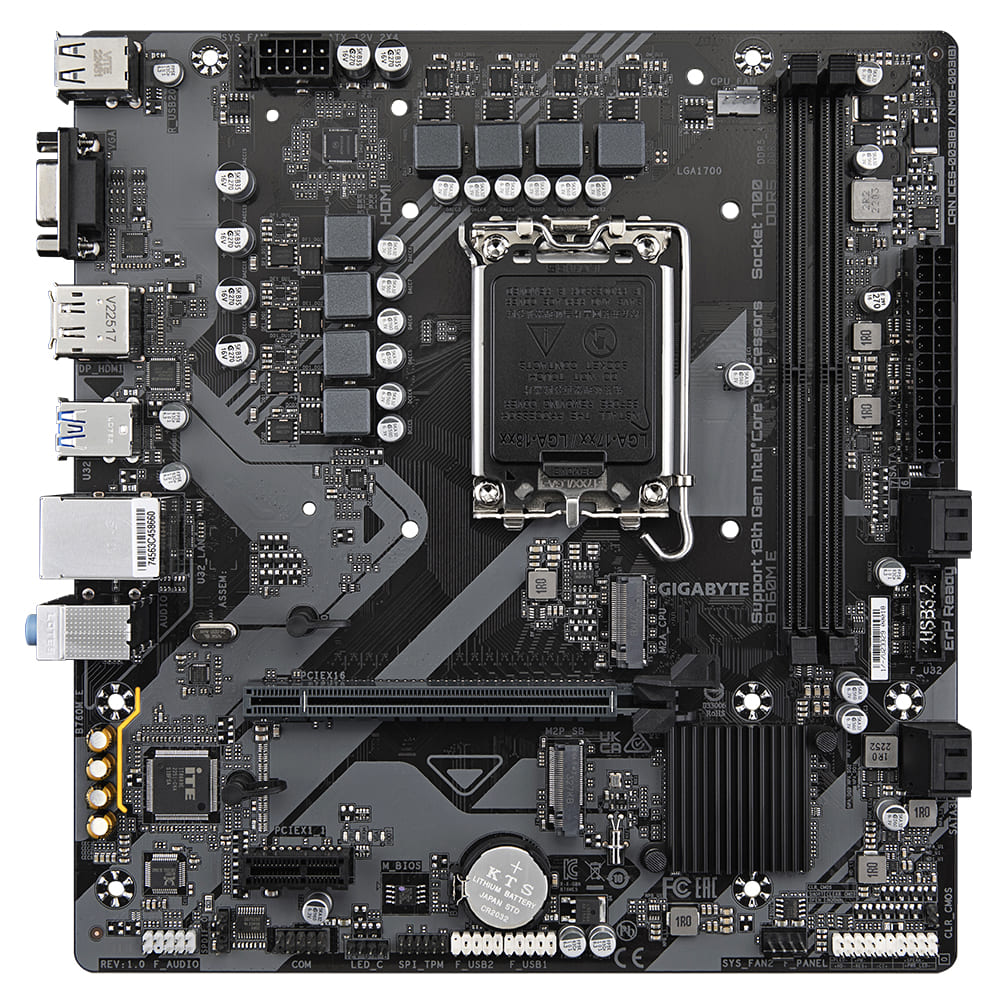 gigabyte b760m e - 2 مادربرد گیگابایت gigabyte b760m e