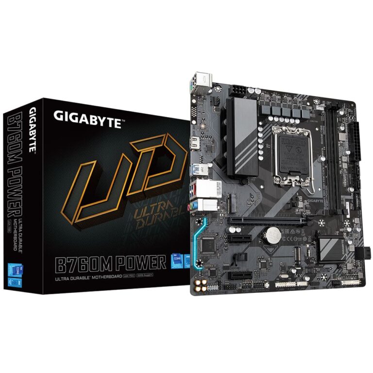 مادریرد گیگابایت gigabyte b760m power
