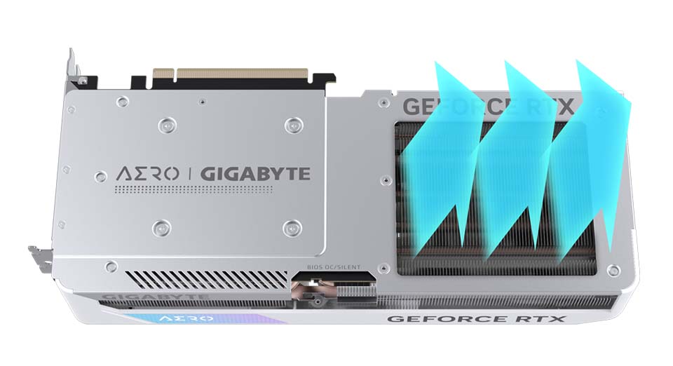 کارت گرافیک GIGABYTE RTX4070TI SUPER AERO OC 16GB
