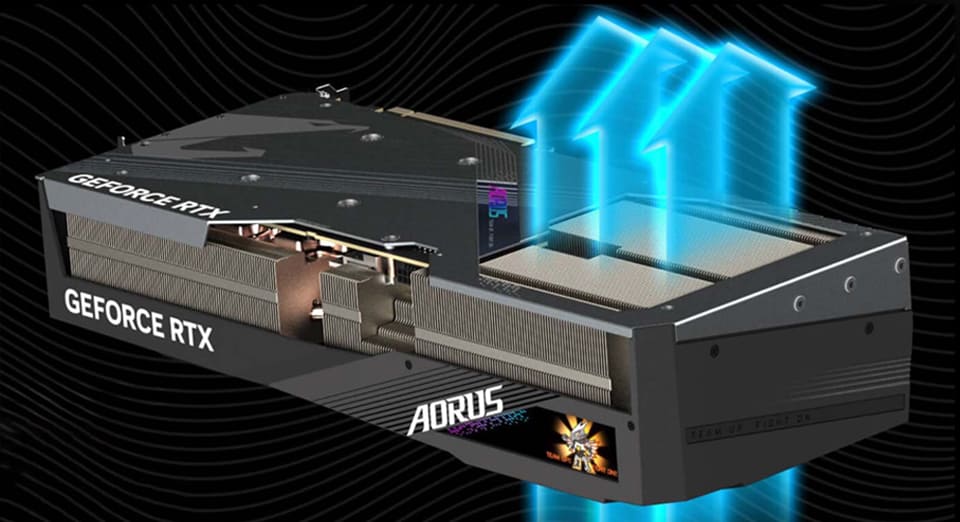 کارت گرافیک aorus rtx 4080 super master 16gb