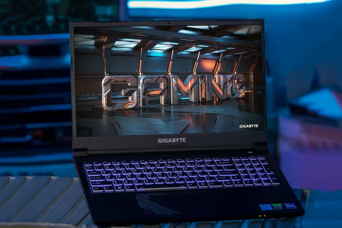 لپ تاپ گیمینگ گیگابایت gigabyte g5 kf5