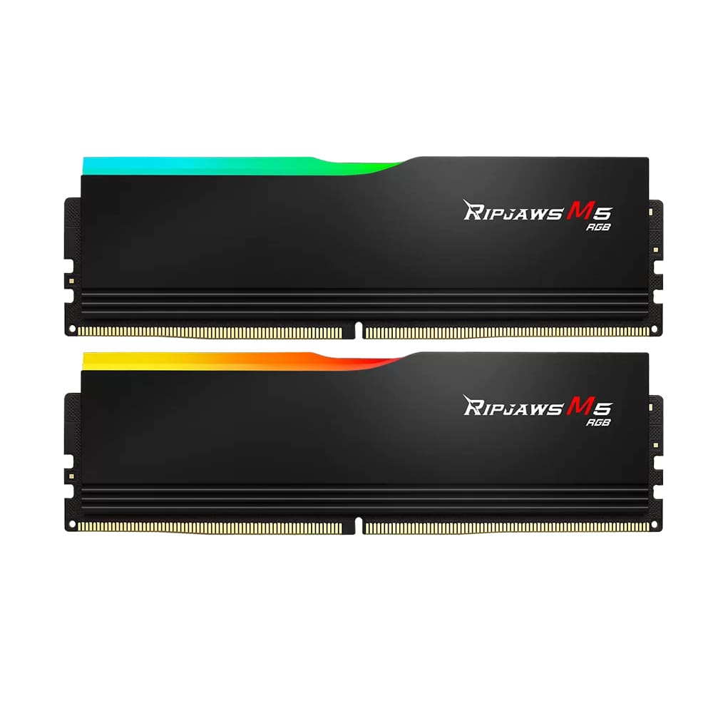 gskill 32gb (2x16gb) 6000 ddr5 ripjaws m5 rgb - 2 رم جی اسکیل GSKILL 32GB 6000 RIPJAWS M5 RGB CL36